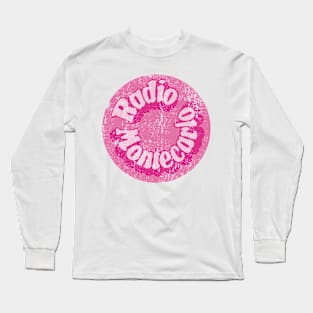 Radio Montecarlo pink print Long Sleeve T-Shirt